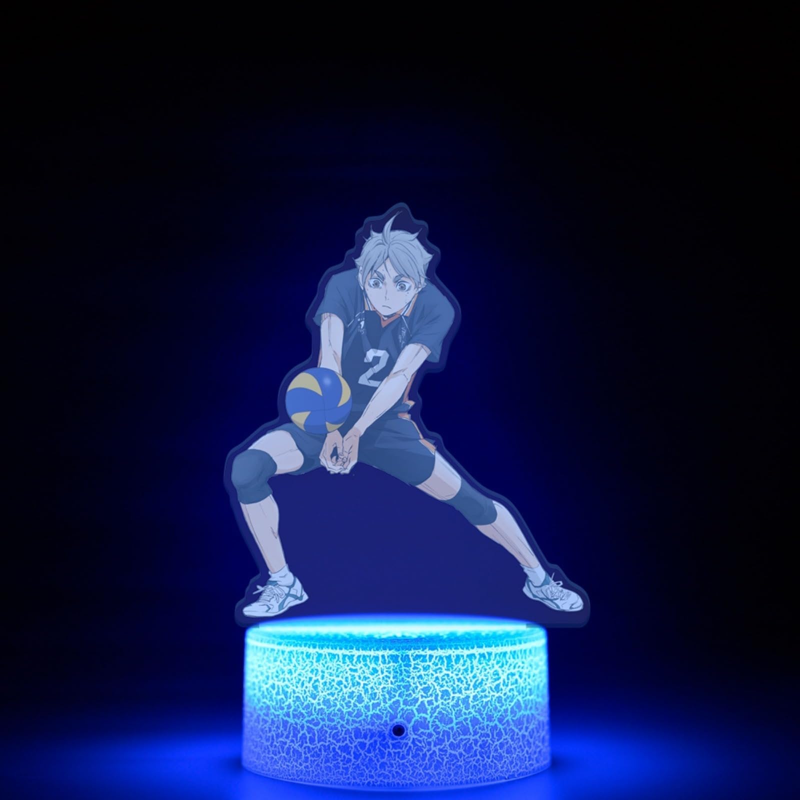 Amazon.co.jp : Kentoka ハイキュー 3D ナイトライトグッズ 16色